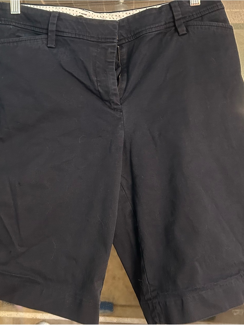 Talbots Navy Bermuda Shorts